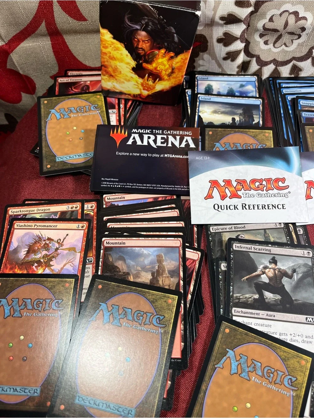 Magic: The Gathering 2021 Arena Starter Kit 145 cards Total No Separation